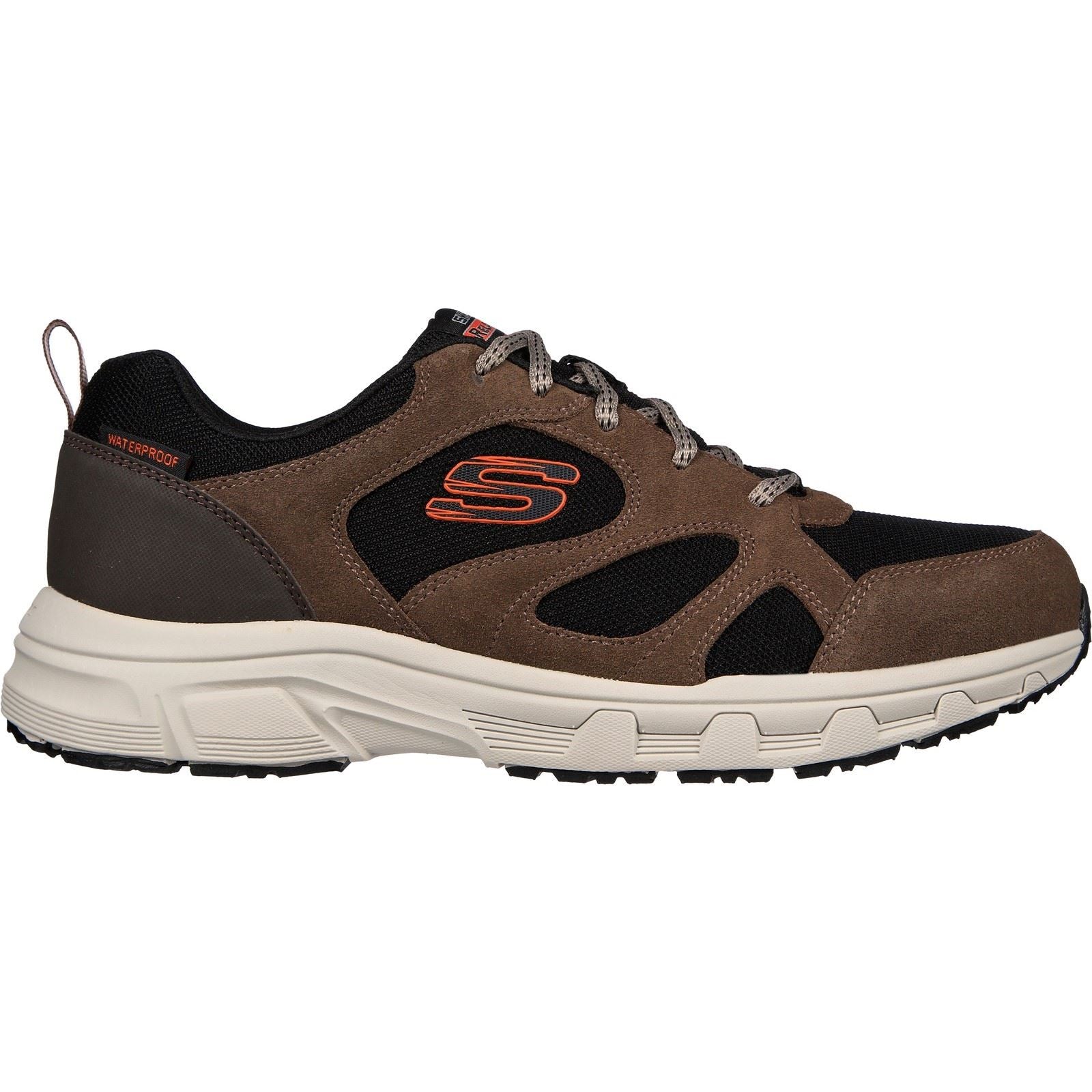 Skechers Oak Canyon Sunfair Bottes De Randonnée En Cuir Pour Hommes, Marron/Noir
