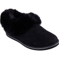 Skechers Cozy Campfire Winter Nights Chaussons Noirs Pour Femmes En Polyester