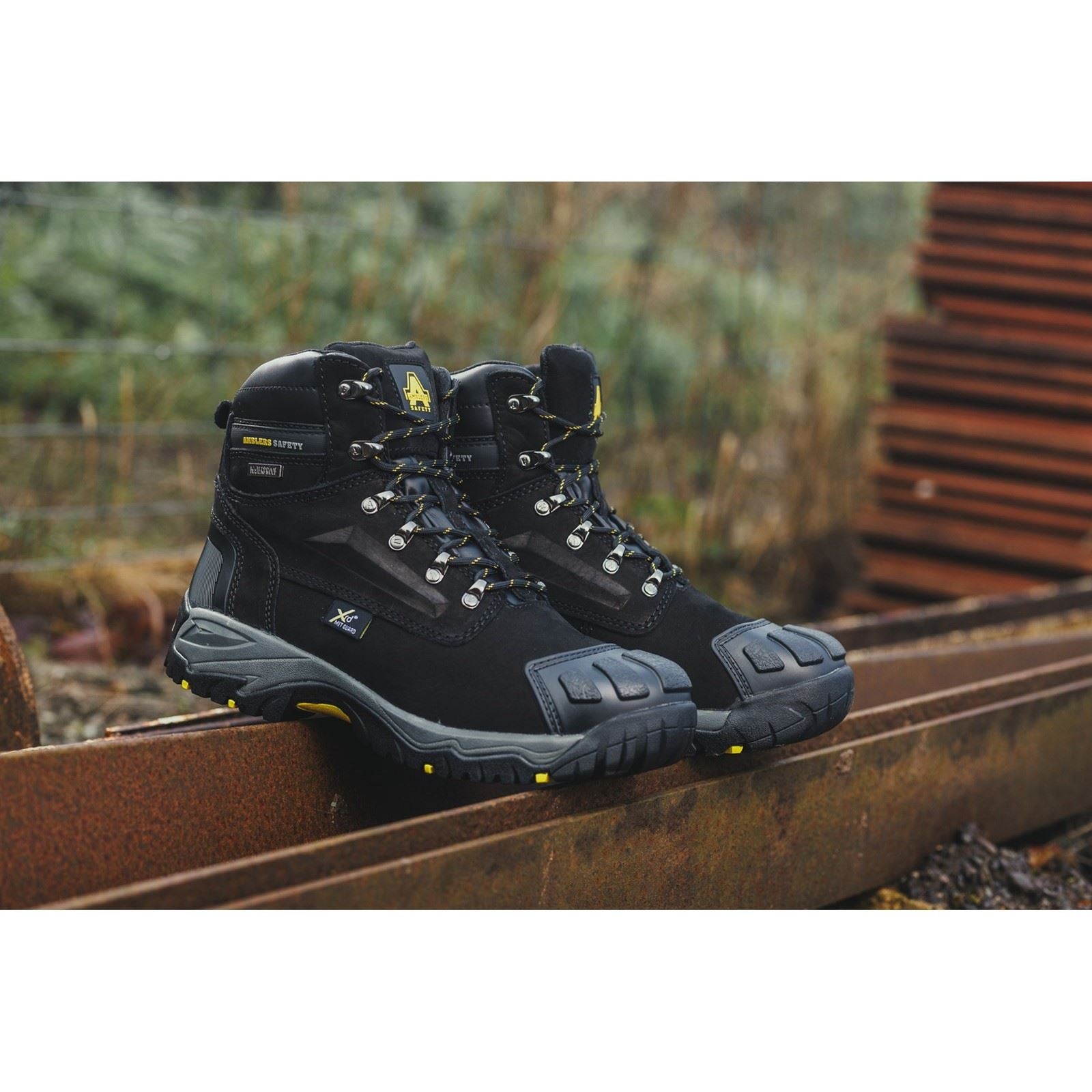 Amblers Safety Bottes De Sécurité Nubuck Noires Fs987