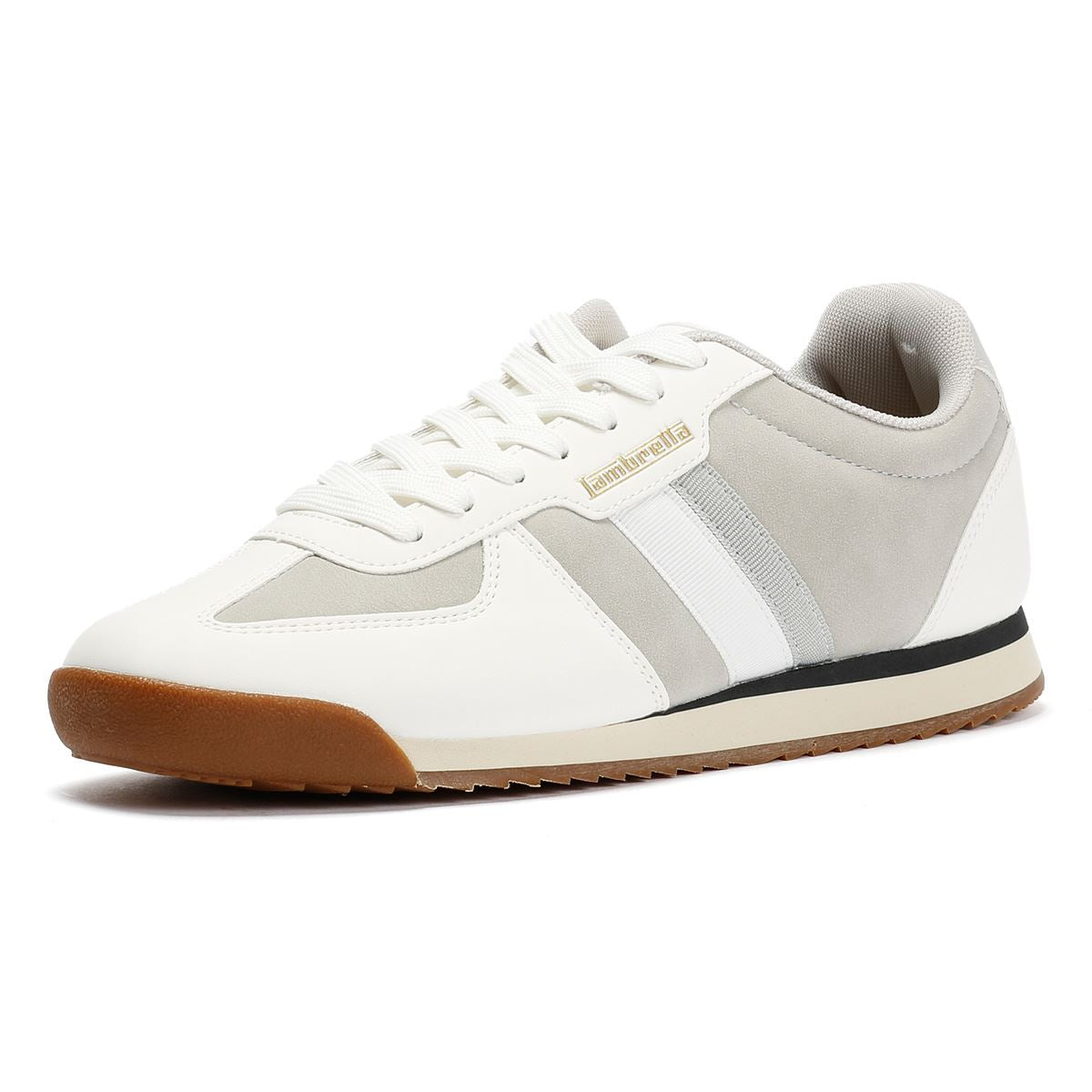 Lambretta Diego Baskets Blanches Pour Hommes