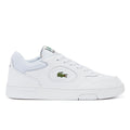 Lacoste Baskets Blanches En Cuir Pour Hommes