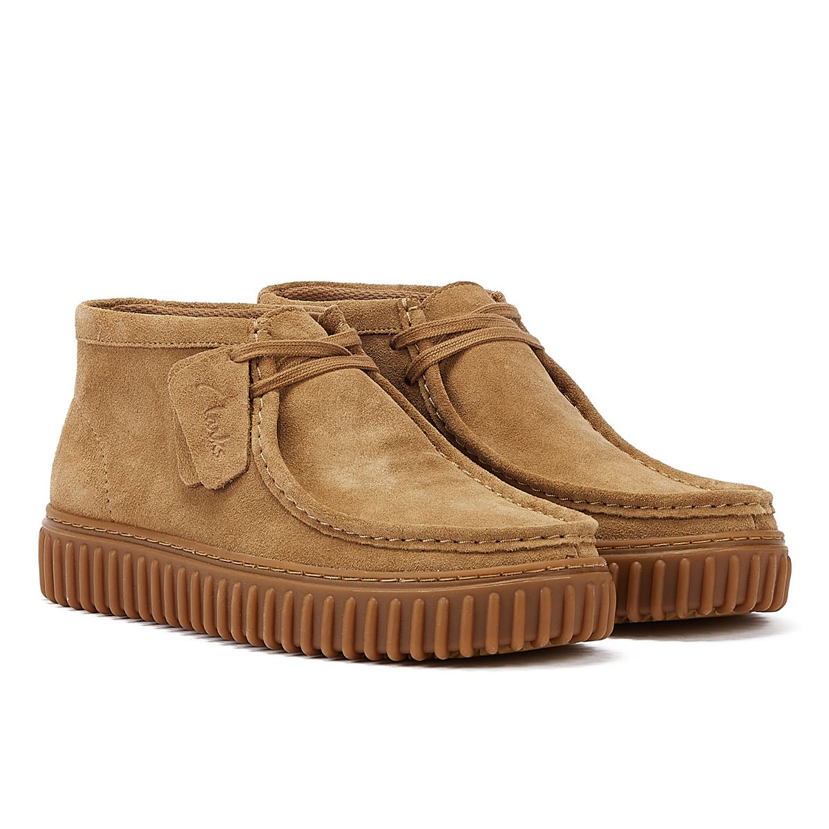 Clarks Main Torhill Hi Suede Bottes marron pour hommes