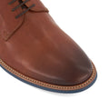 Dune Stanley Chaussures À Lacets En Cuir Pour Homme Couleur Fauve