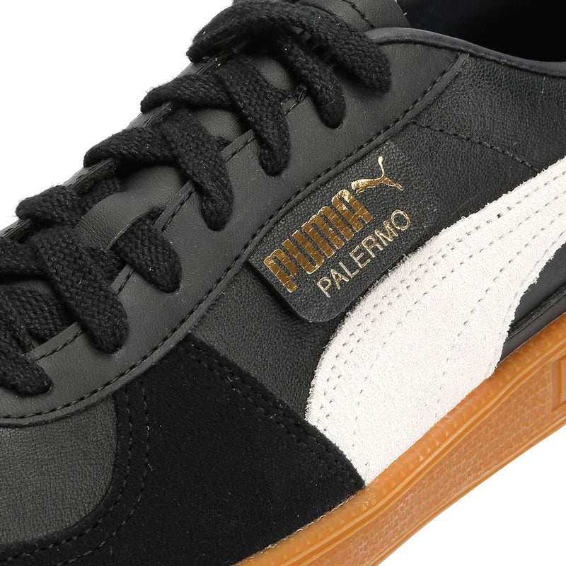 Puma Palermo Baskets En Cuir Noir