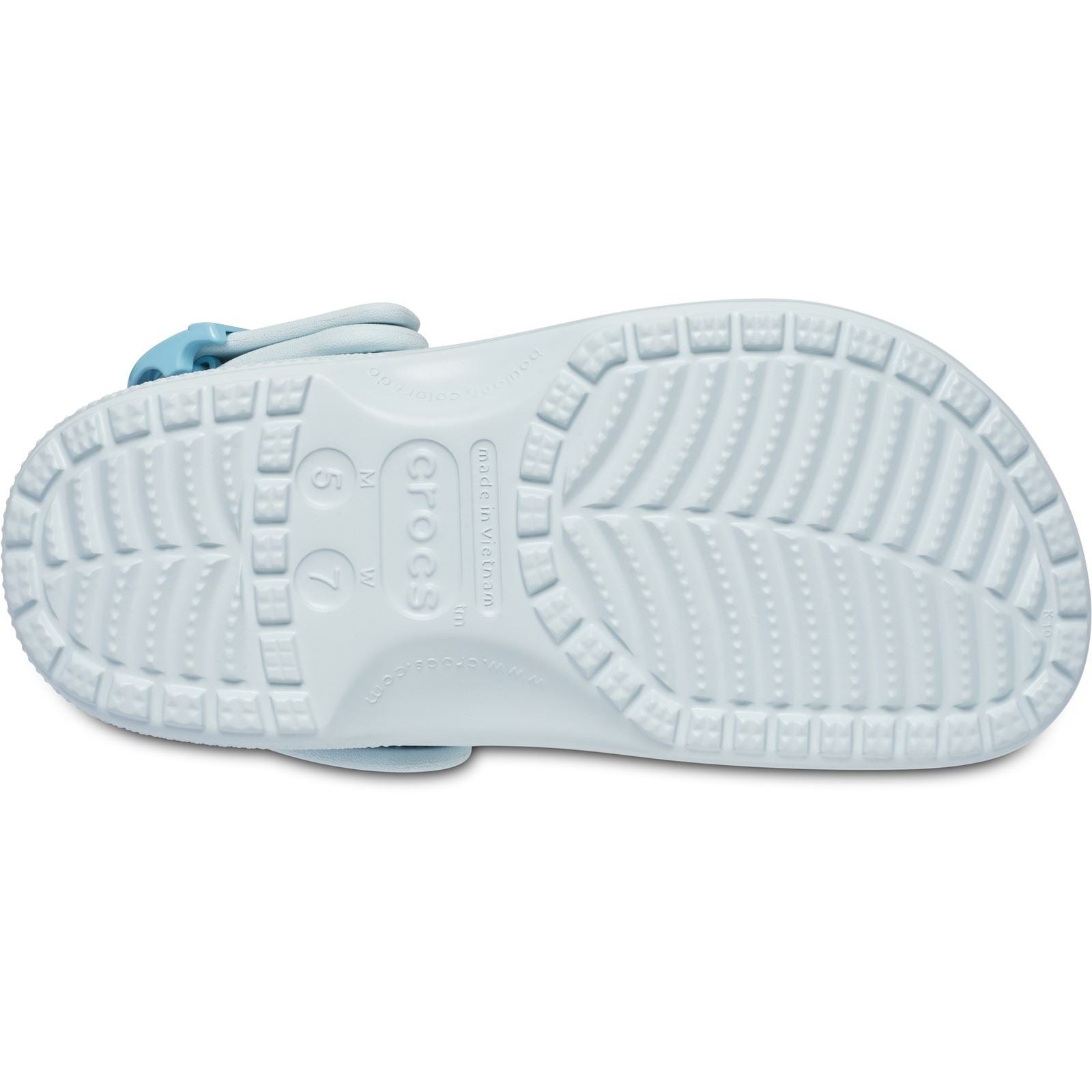 Crocs Classic Buckle Sabots En Eva Pour Femmes Vapour Ice