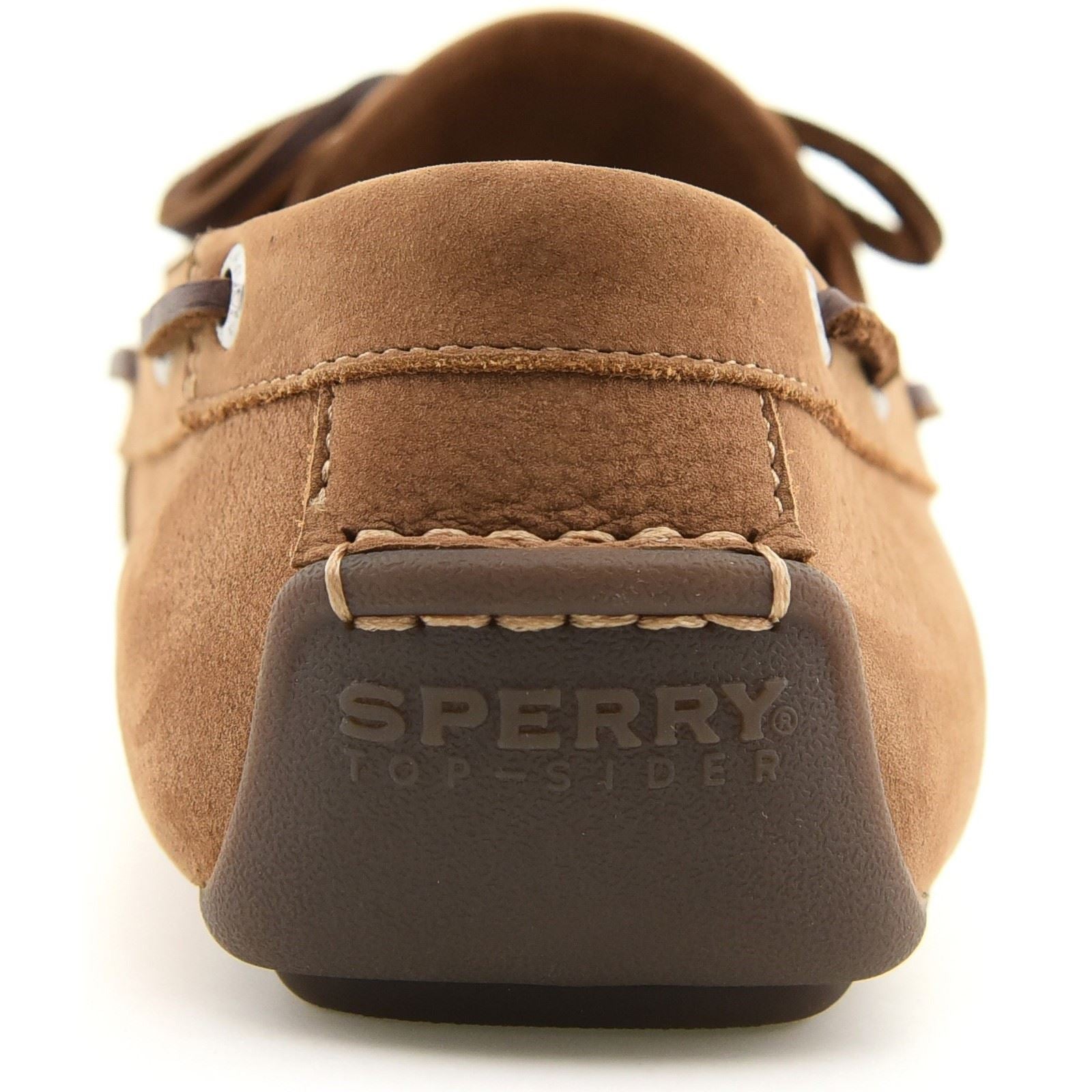 Sperry Orland 2-Eye Driver Chaussures De Bateau En Cuir Pour Hommes Couleur Tan