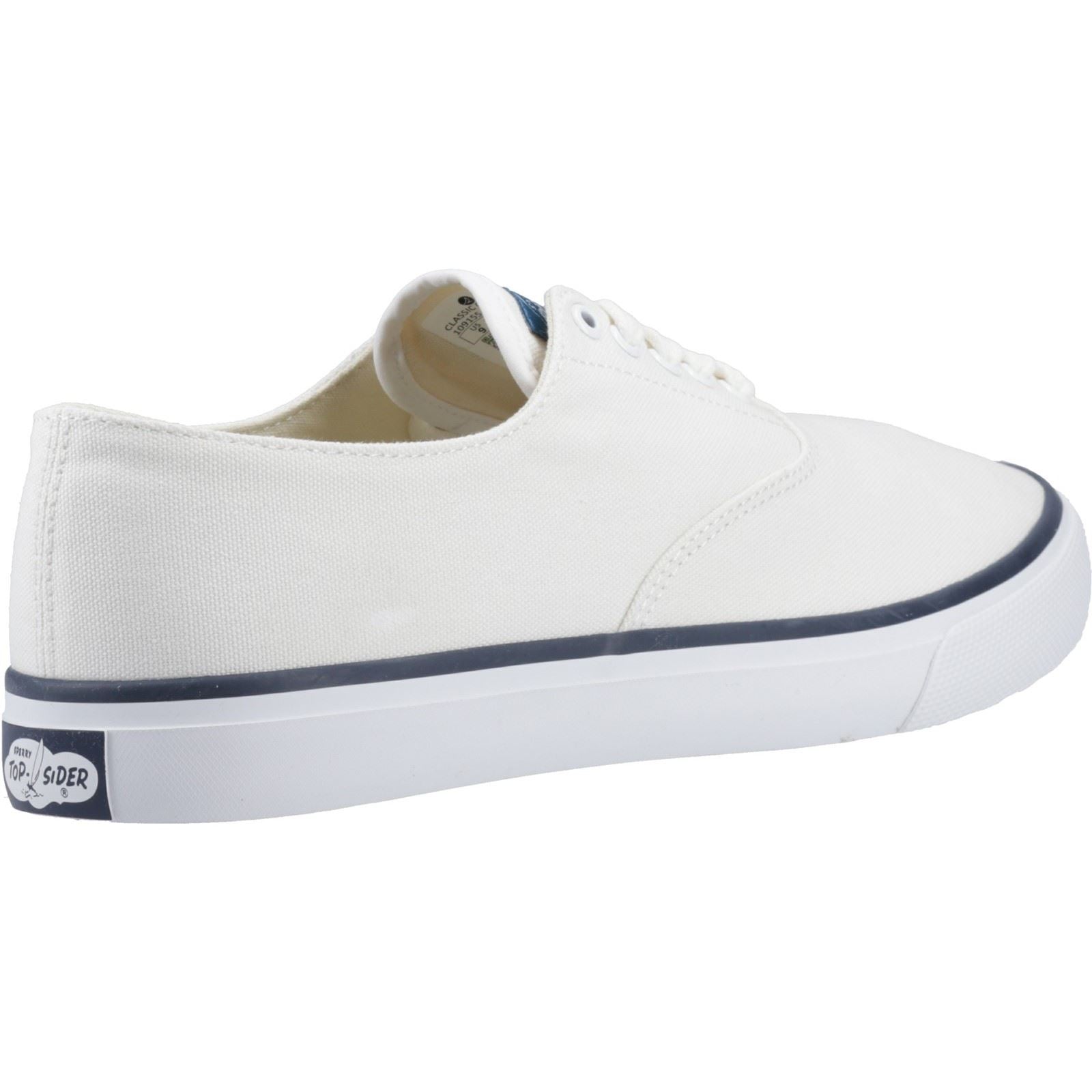 Sperry CVO Trainer Chaussures De Sport Cvo 100% Coton Pour Homme Blanc