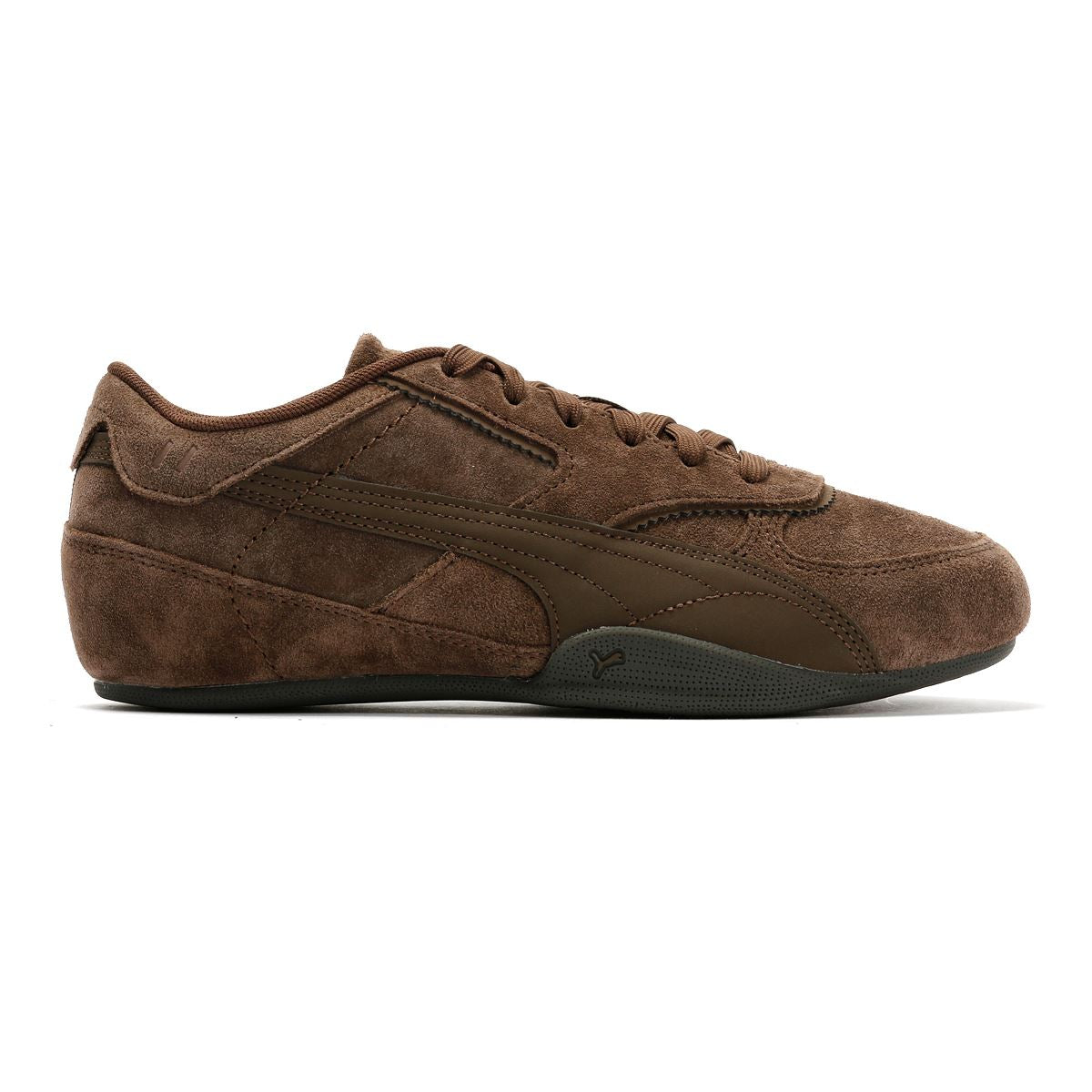 Puma Bella Mina Baskets Brunes Pour Femmes Suede