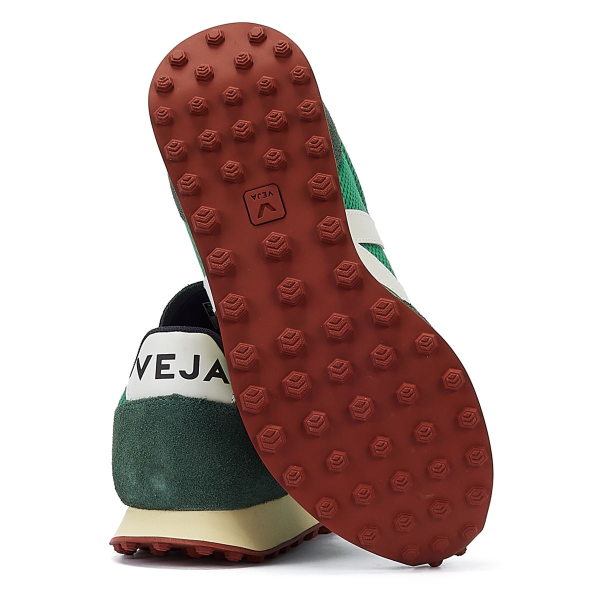 Veja Rio Branco Baskets Pour Femmes Emeraude/Blanches