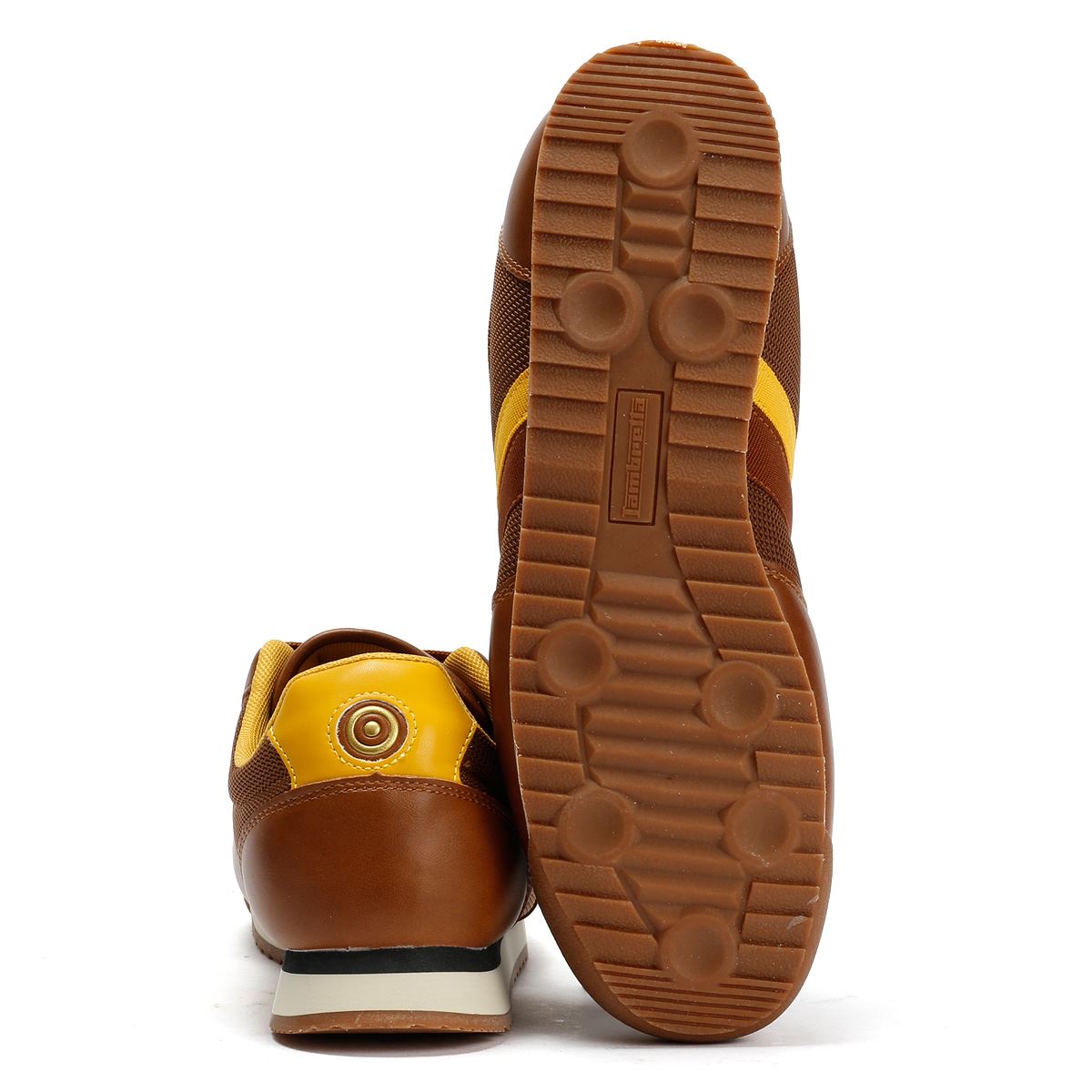 Lambretta Diego Baskets Brunes Pour Hommes