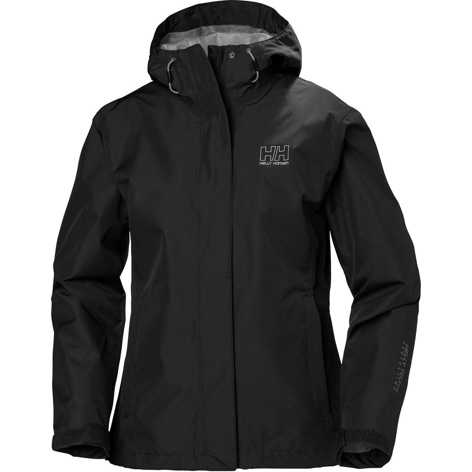 Helly Hansen Sport Seven J Veste De Pluie Noire Pour Femmes