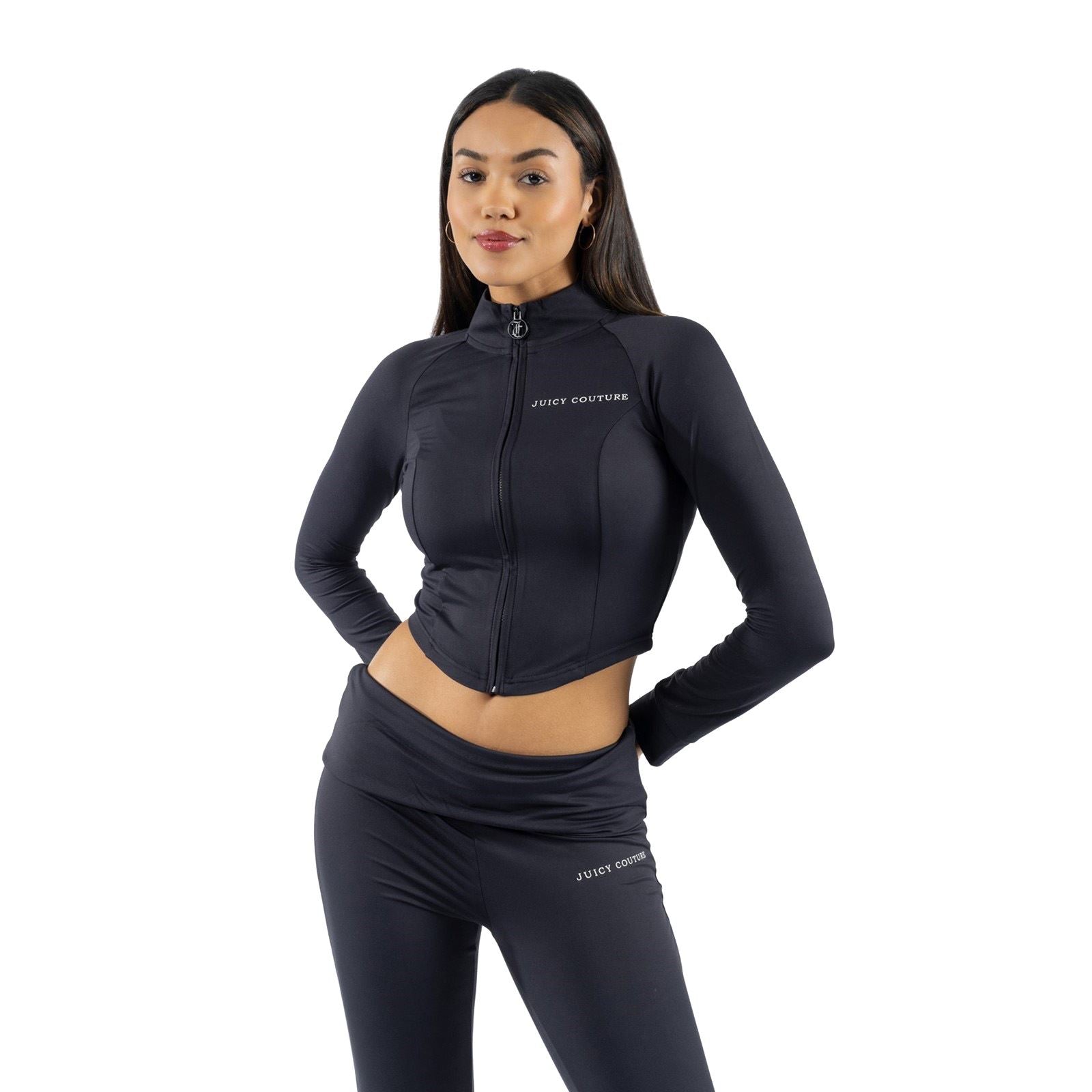 Juicy Couture Morgan Sweatshirt Noir En Nylon Pour Femmes