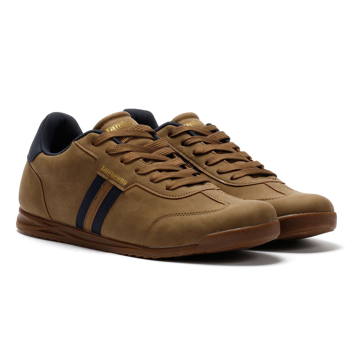 Lambretta Tackle Baskets Brunes Pour Hommes