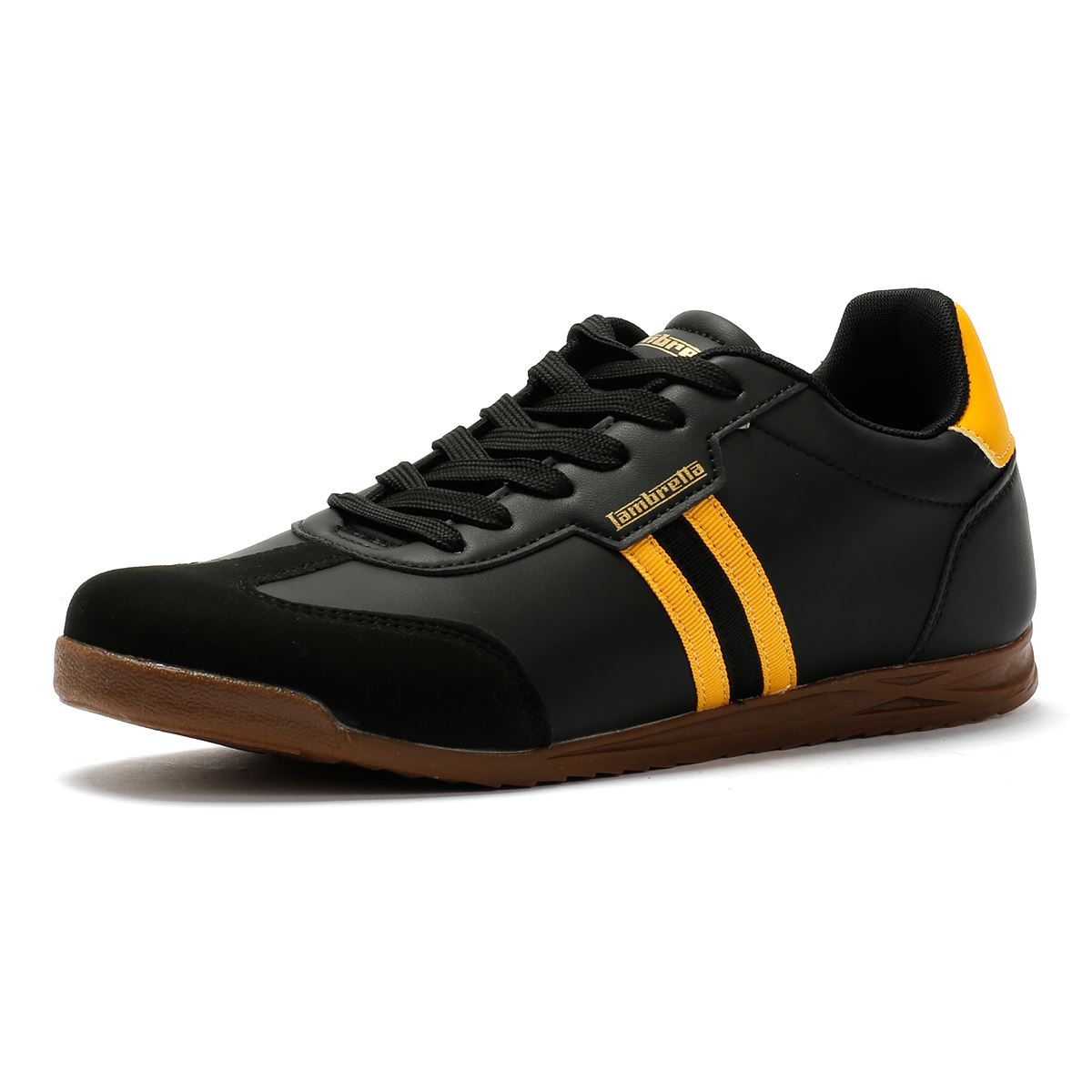 Lambretta Tackle Baskets Noires Pour Hommes