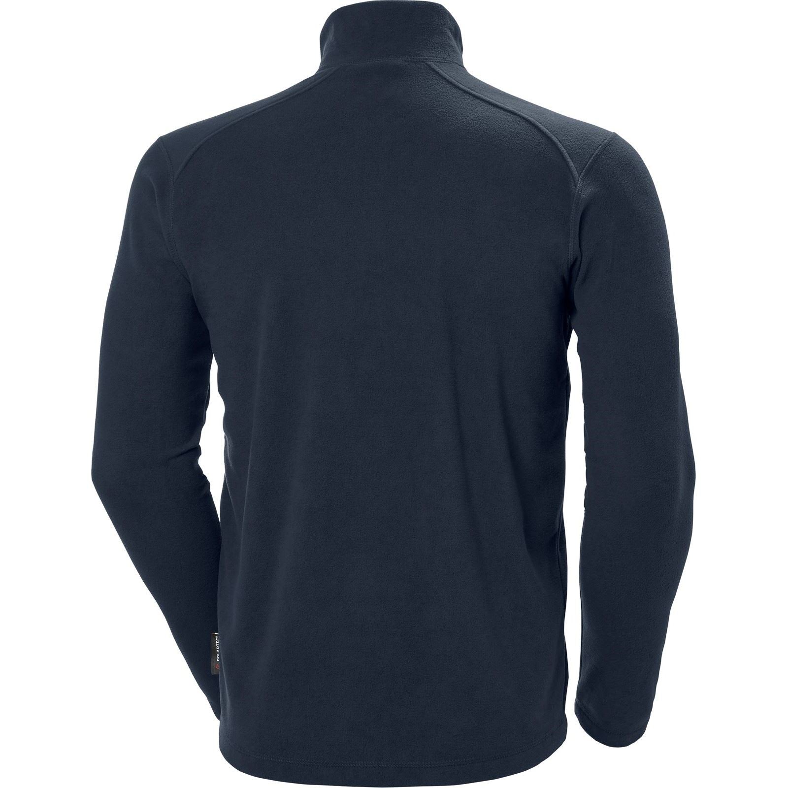 Helly Hansen Sport Daybreaker 1/2 Zip Pull En Polaire Bleu Pour Hommes En Polyester