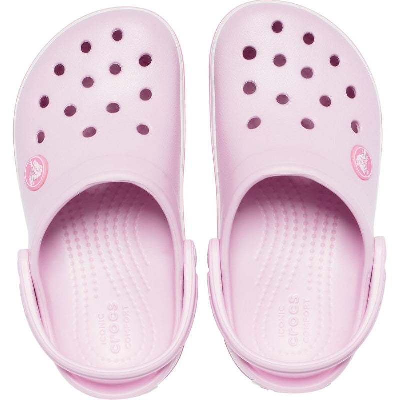 Crocs Crocband Ballerines Roses En Thermoplastique.