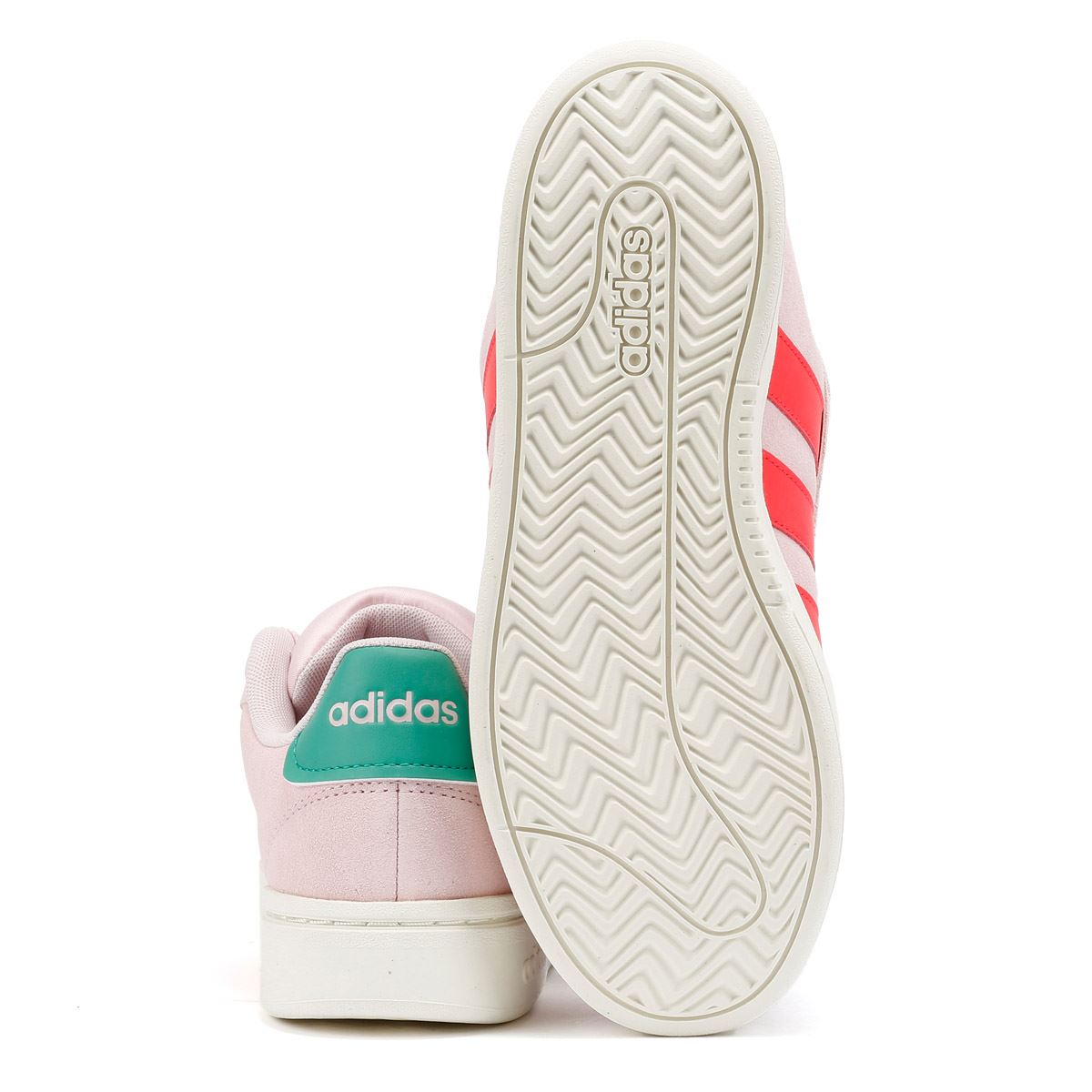 Adidas Grand Court Alpha 00s Baskets Roses Pour Femmes