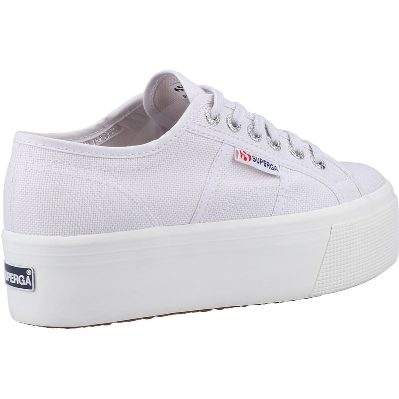 Superga 2790 Linea Up And Down Baskets Grises Pour Femmes En 100 % Coton