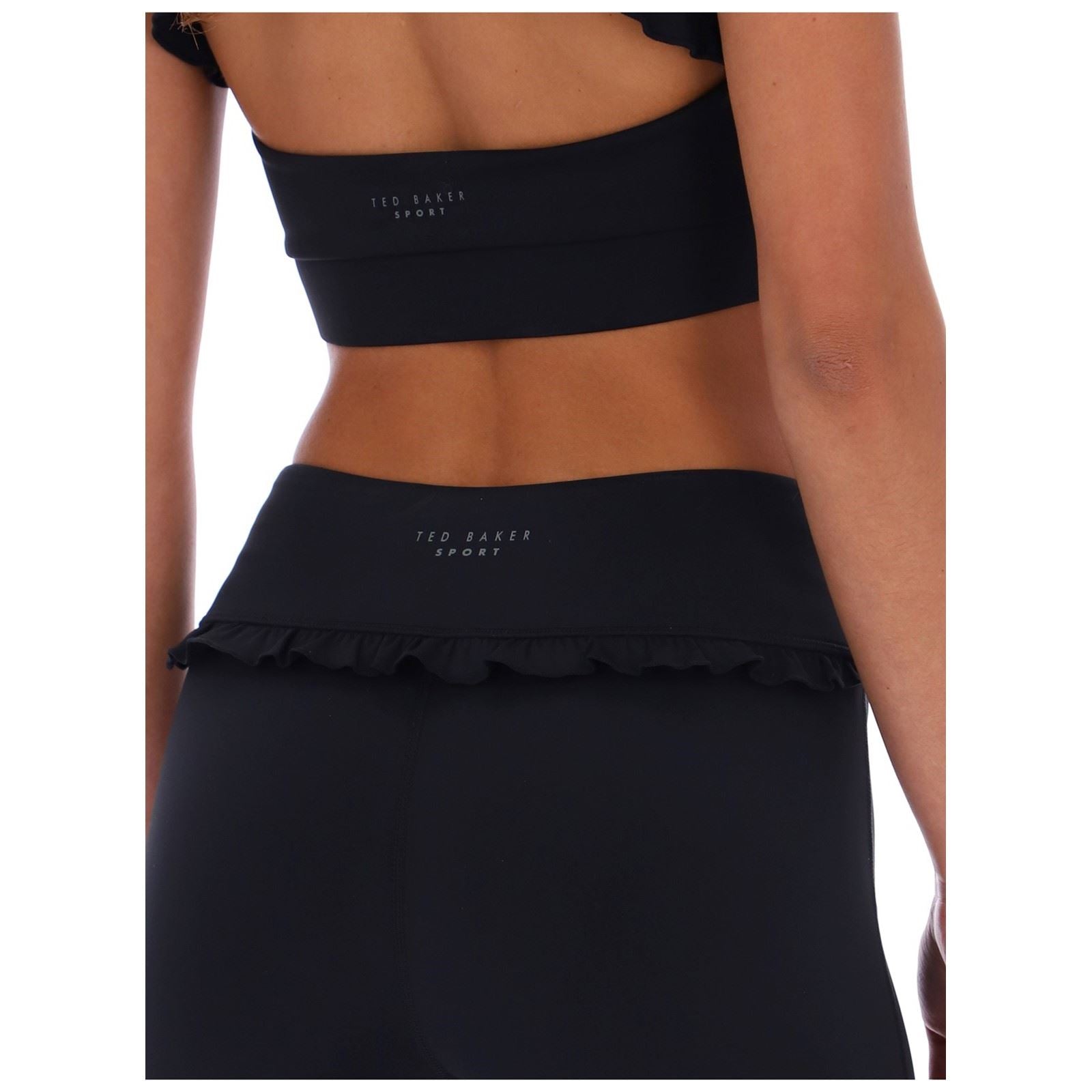 Ted Baker AGNES TBWLS263 Leggings De Sport Noirs En Polyester Pour Femmes