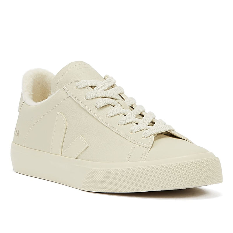 Veja Baskets Blanches Pour Femmes Campo Full Pierre