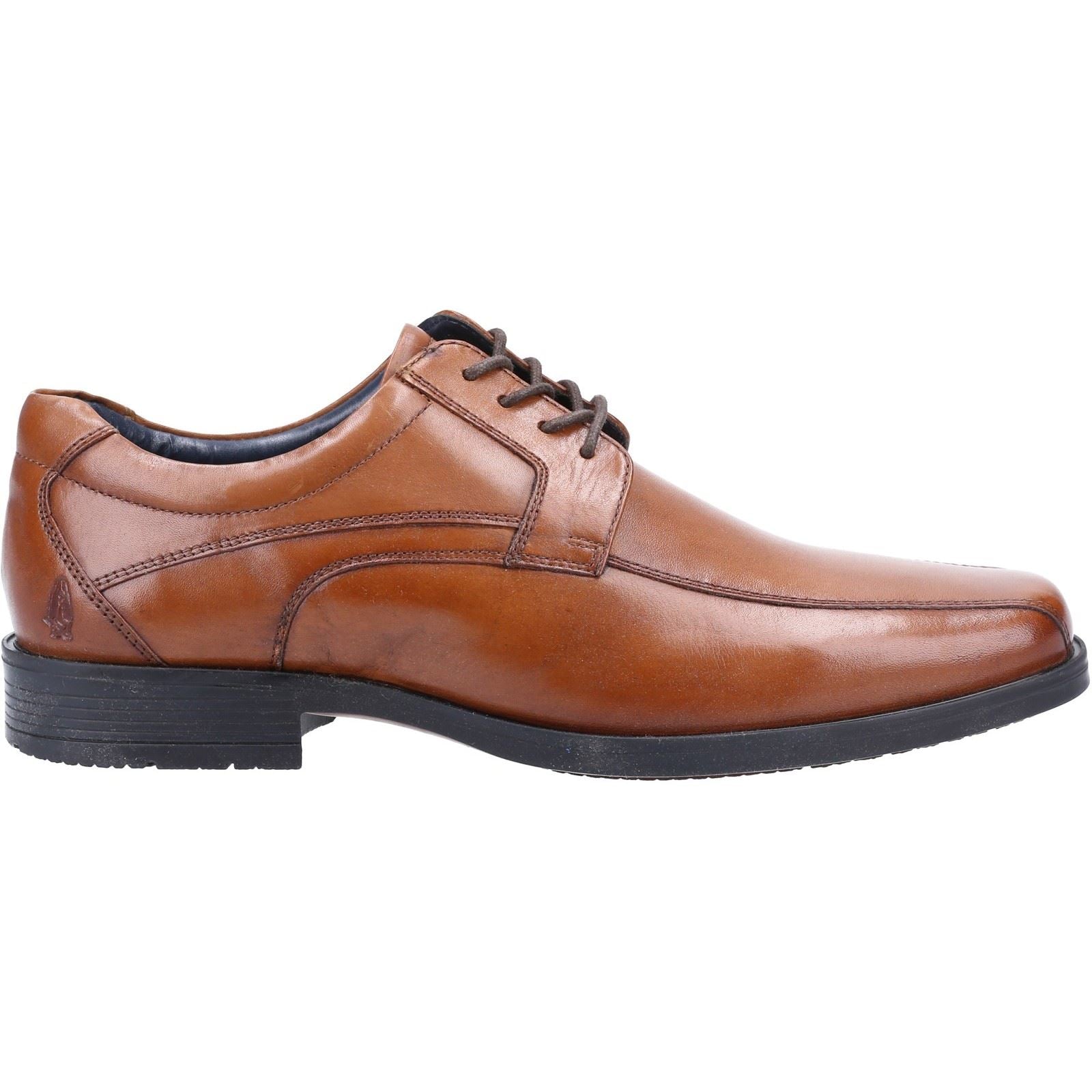 Hush Puppies Brandon Chaussures En Cuir Pour Homme À Lacets De Couleur Beige