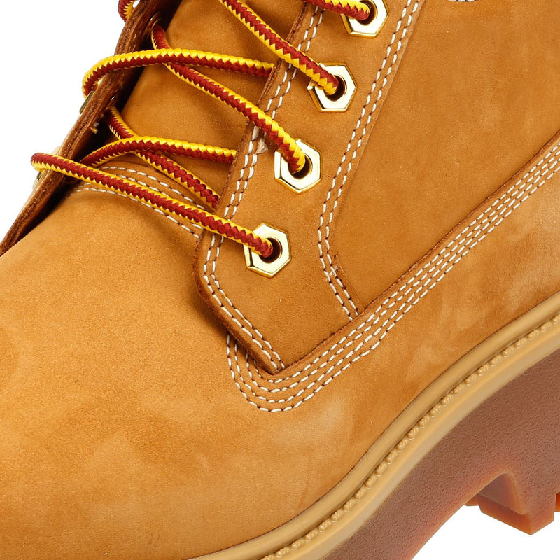 Timberland Stone Street Nellie Bottes En Cuir Jaune Pour Femme