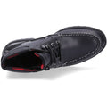 Sperry Authentic Original Lug Chukka Bottes Noires En Cuir Pour Hommes