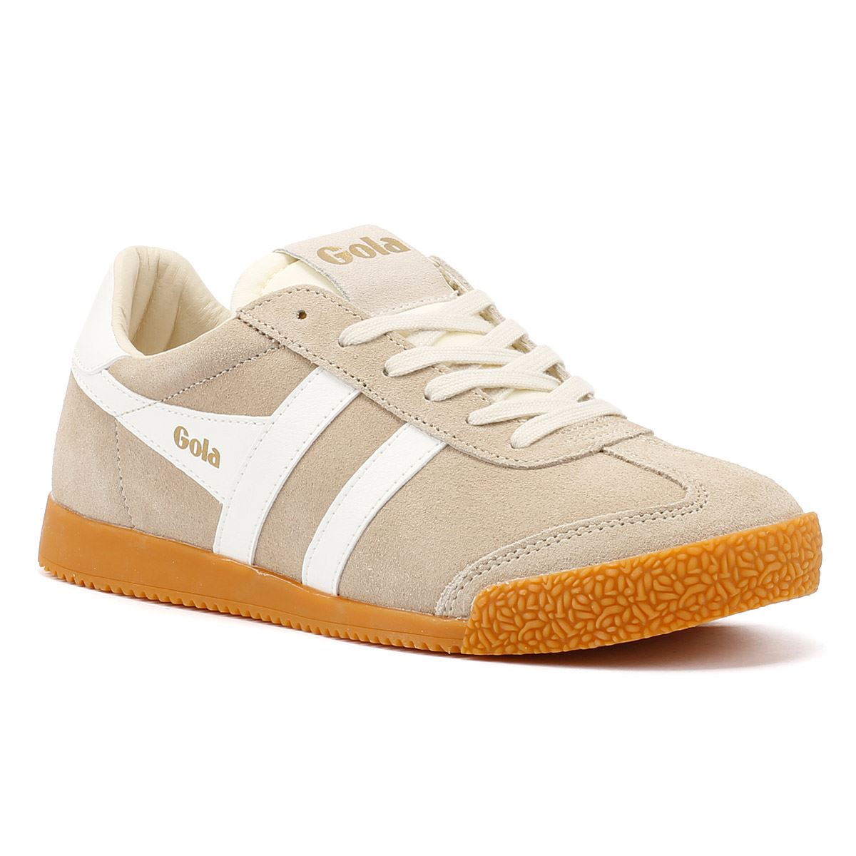 Gola Elan Sneakers Pour Femmes En Daim Beige
