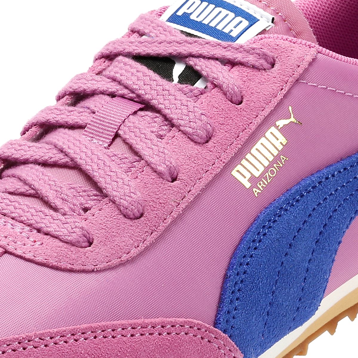 Puma Arizona Nylon Baskets Roses Pour Femmes
