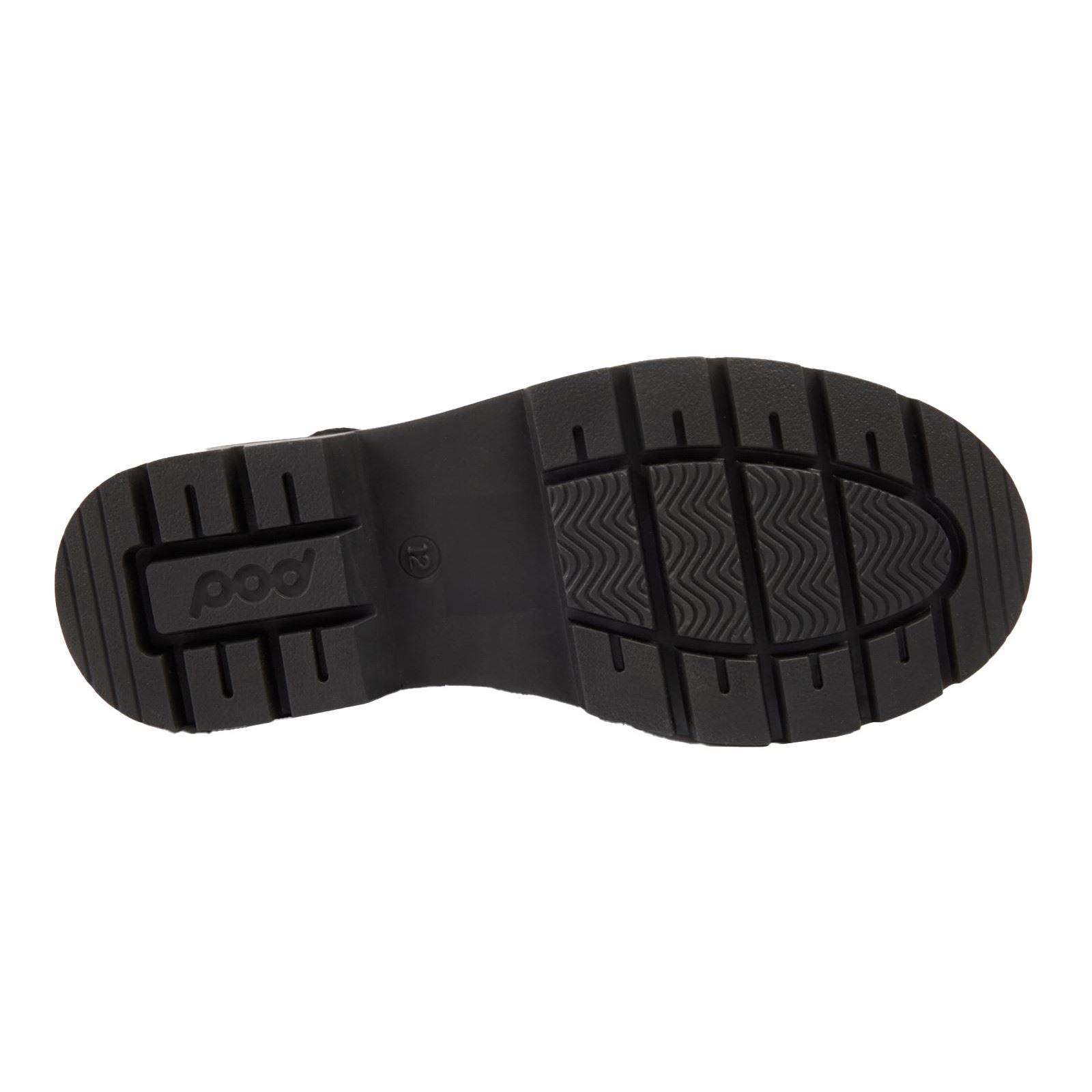 Pod Emilie Chaussures Pour Filles En Simili Cuir Noir Verni
