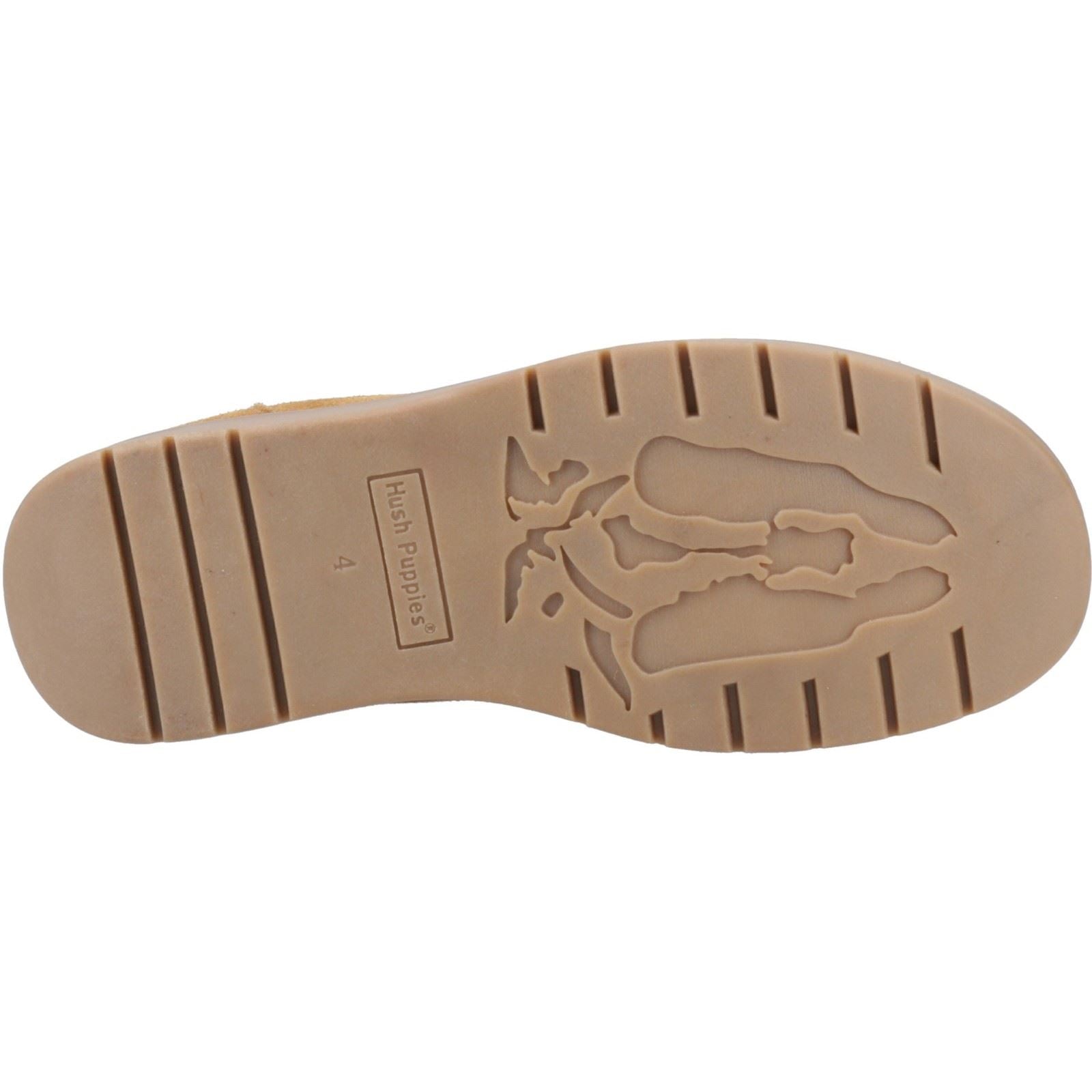 Hush Puppies Leonie Bottes Plates Chelsea Pour Femmes En Daim Brun Clair