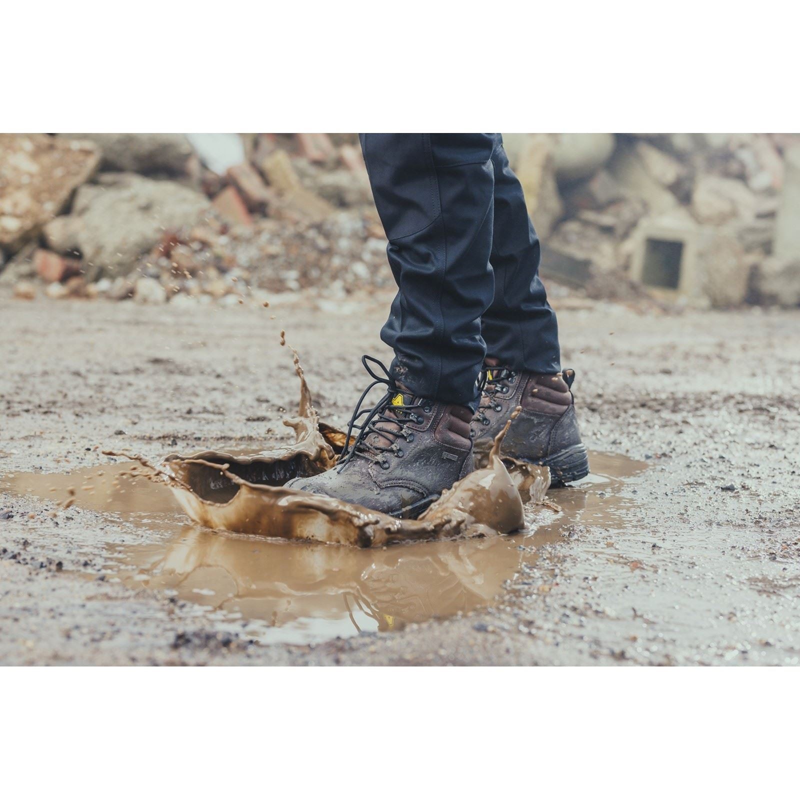 Amblers Safety Deux Cent Quarante Et Un Bottes De Sécurité En Cuir Marron