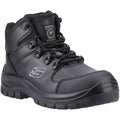 Skechers Workwear Trophus Kilram Bottes De Sécurité En Cuir Pour Hommes Noires