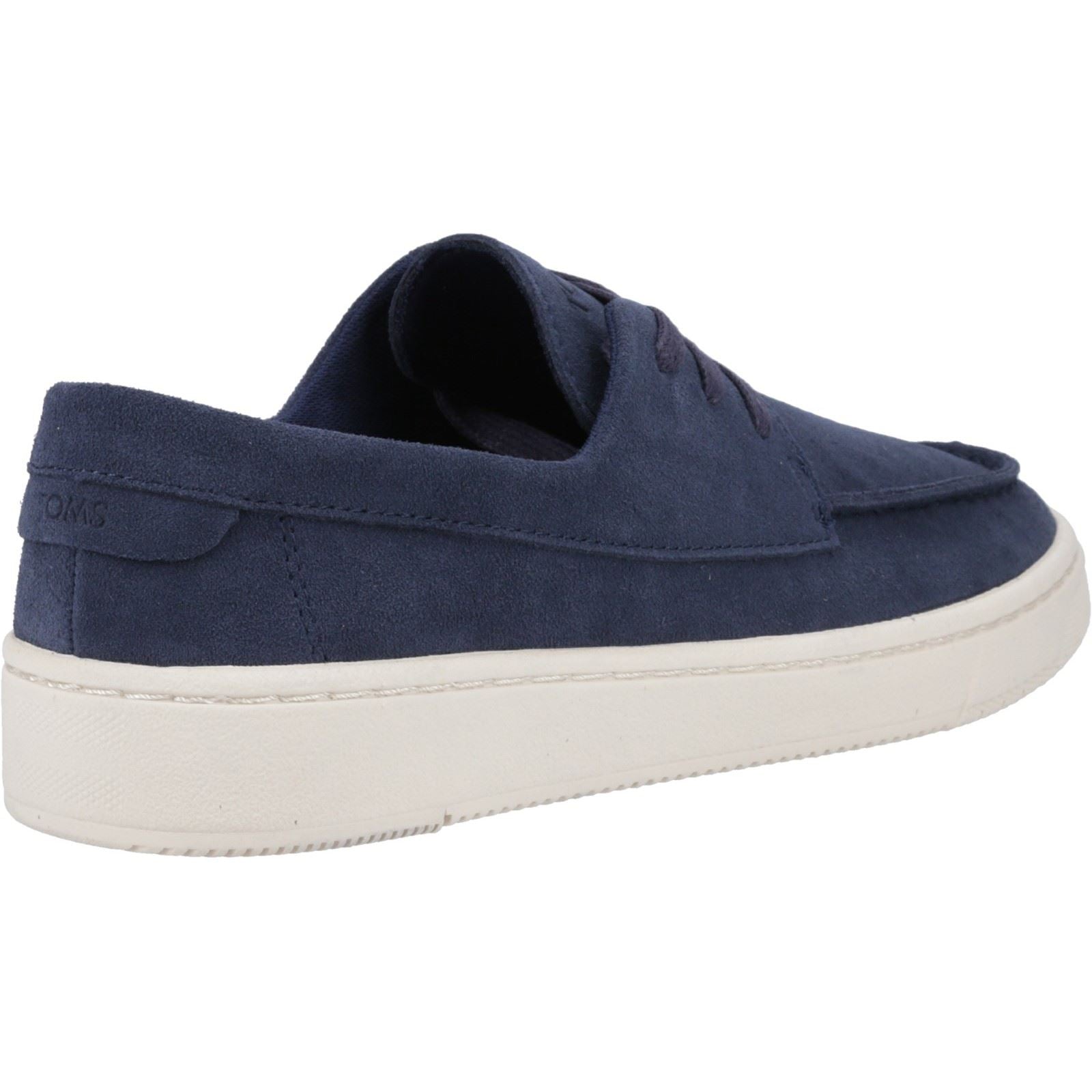 TOMS TRVL Lite London Chaussures À Lacets En Cuir Pour Hommes, Bleu Marine