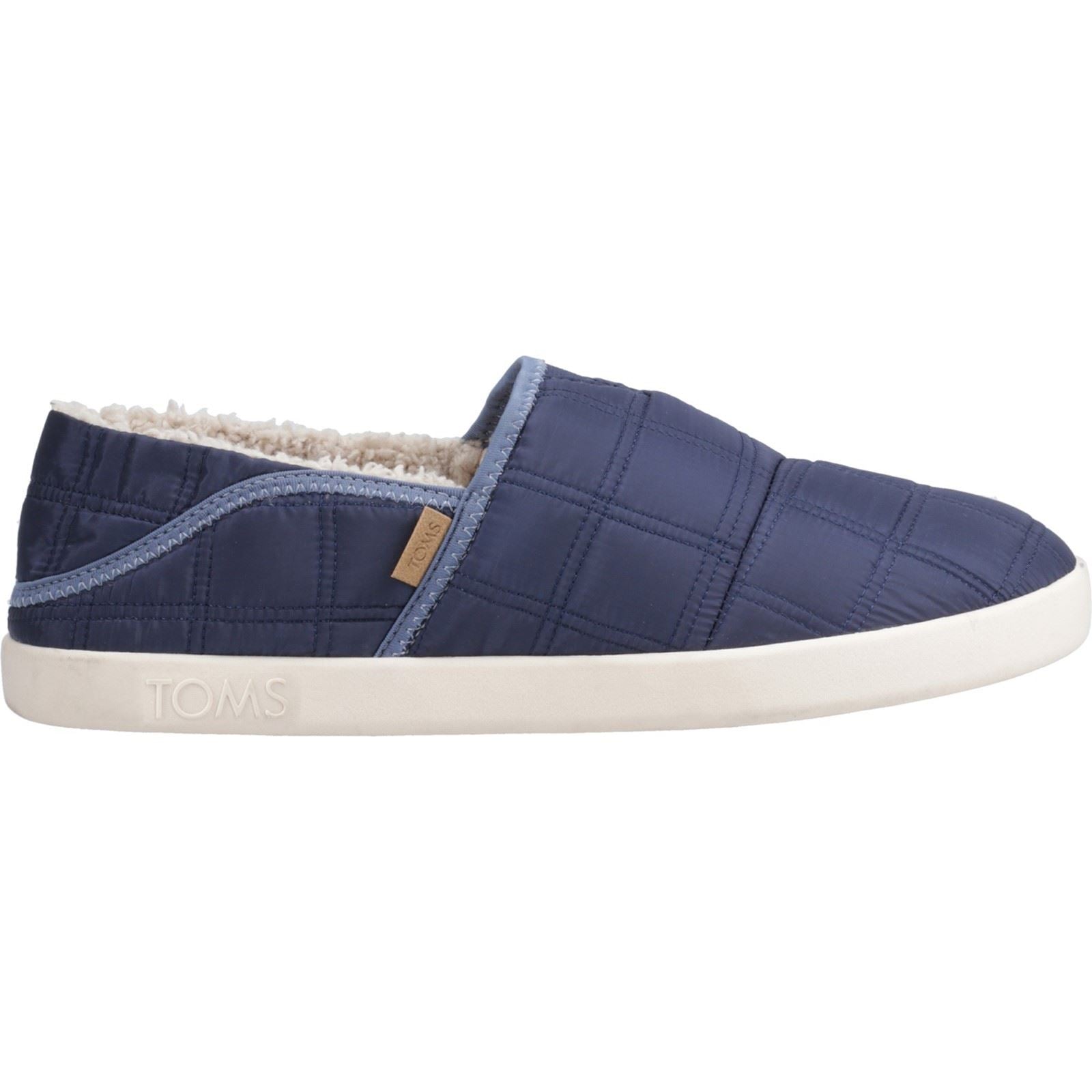 TOMS Camden Chaussons En Polyester Pour Hommes En Bleu Marine