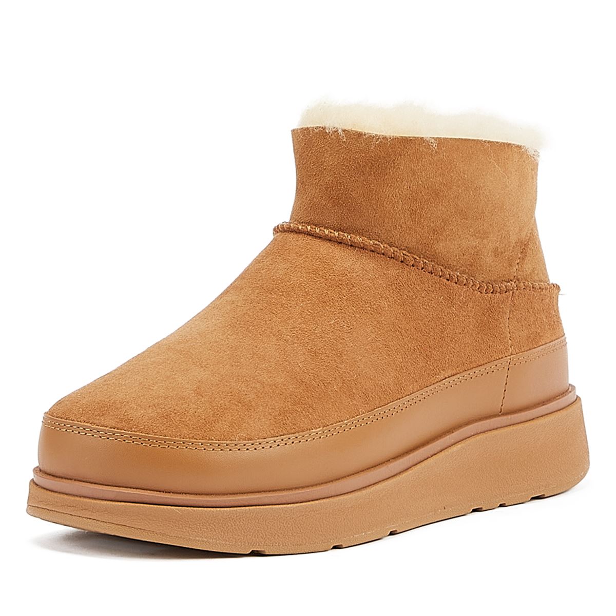 FitFlop Bottines Ultra Mini Pour Femmes En Couleur Beige.