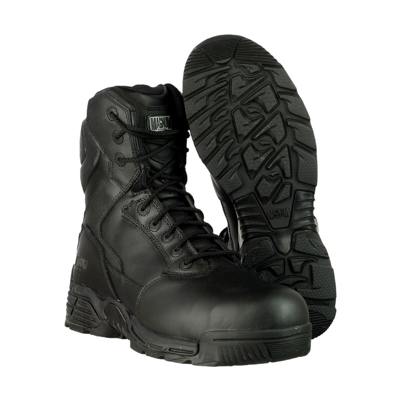 Magnum Bottes De Sécurité En Cuir Noir Stealth Force 8.0