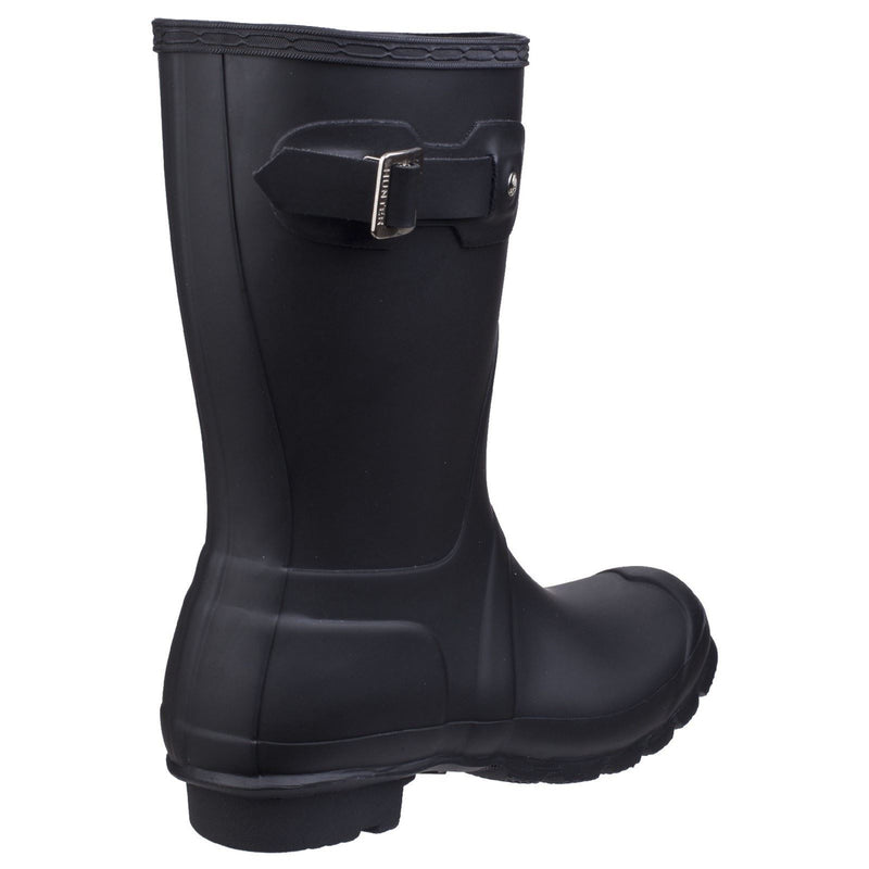 Hunter Original Short Bottes En Caoutchouc Pour Femmes, Noires