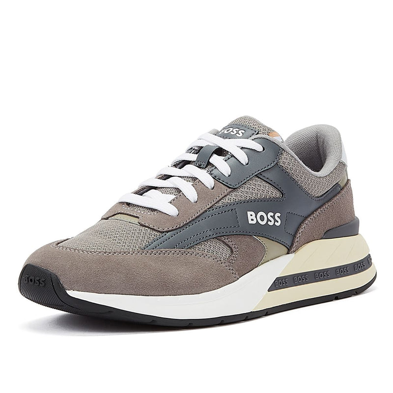 Boss Kurt Runn Gris Hommes Trainer