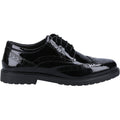 Hush Puppies Verity Chaussures Richelieu Noires Vernies Pour Femmes En Cuir