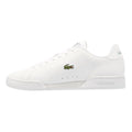 Lacoste Carnaby Cup Baskets Blanches En Cuir Pour Hommes