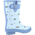 Cotswold Farmyard Mid Bottes En Caoutchouc Pour Femme Sheep Wellington