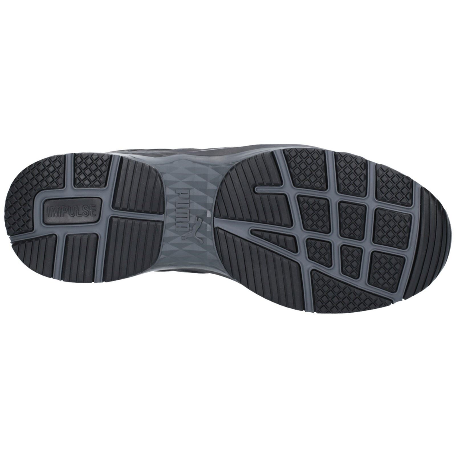 Puma Safety Chaussures De Sécurité En Cuir Noir Velocity 2.0