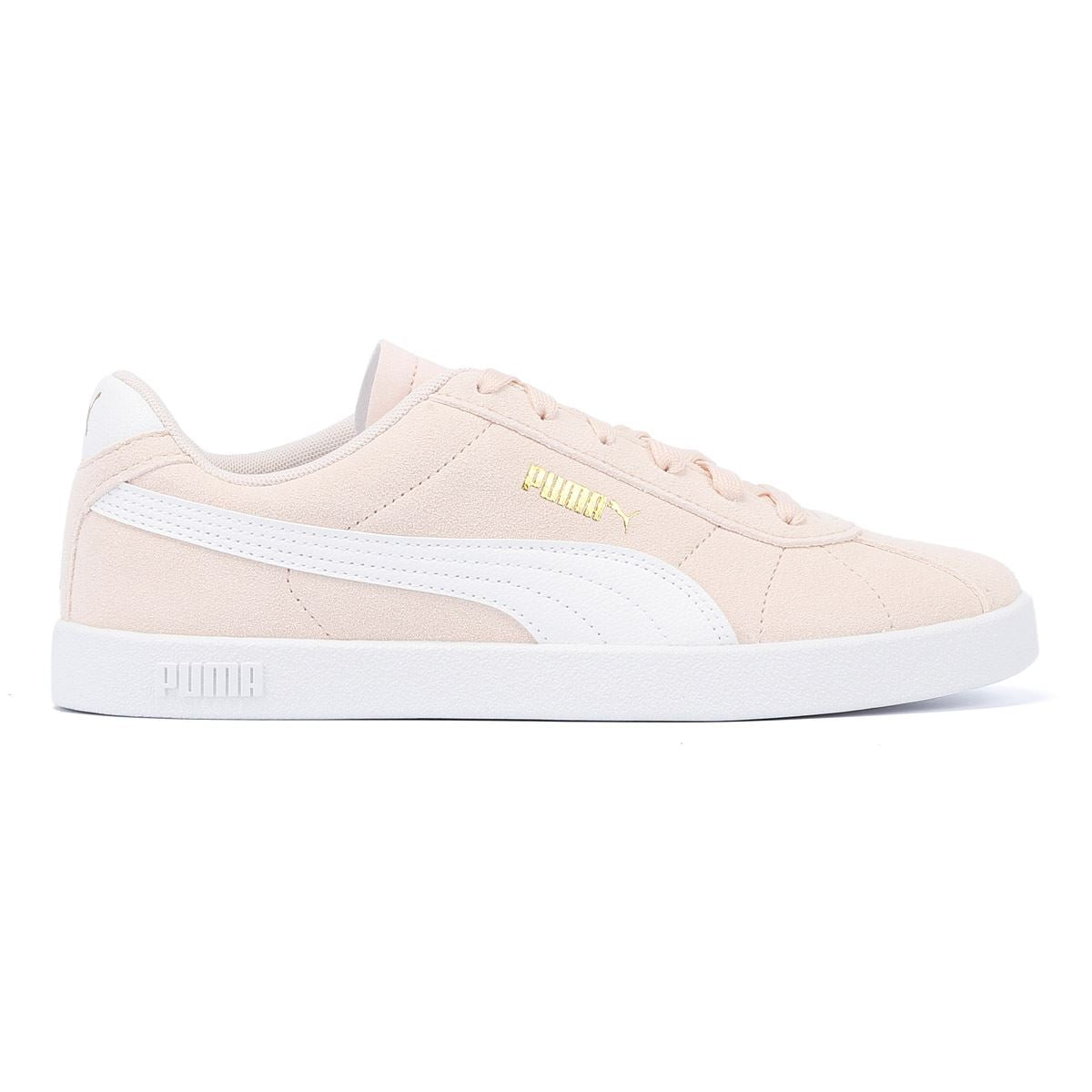 Puma Club II Sneakers En Daim Rose Pour Femmes