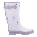 Cotswold Wildflower Tall Bottes En Caoutchouc Lilas Pour Femmes