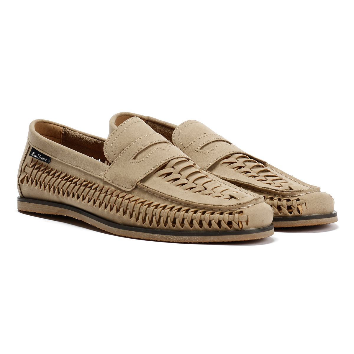 Ben Sherman Miami Mocassins Gris Pour Hommes