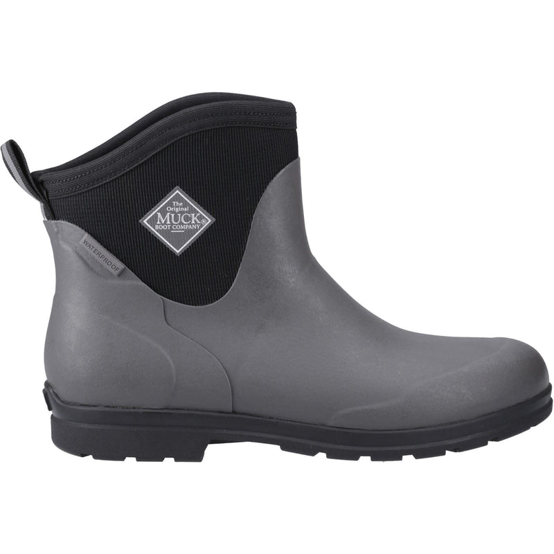 Muck Boots Originals Excursion Bottes Wellington En Caoutchouc Gris/Noir
