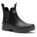 Barbour Nimbus Chelsea Welly Bottes De Pluie Noires En Caoutchouc Pour Hommes