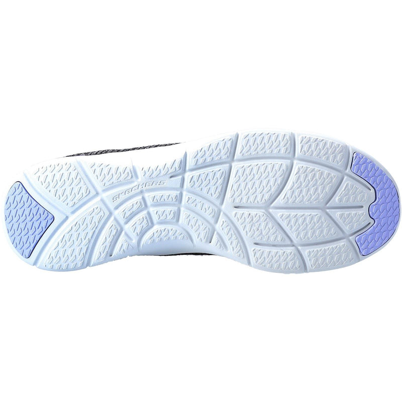 Skechers Arch Fit Refine Sneakers Pour Femme En Synthétique Noir/Blanc