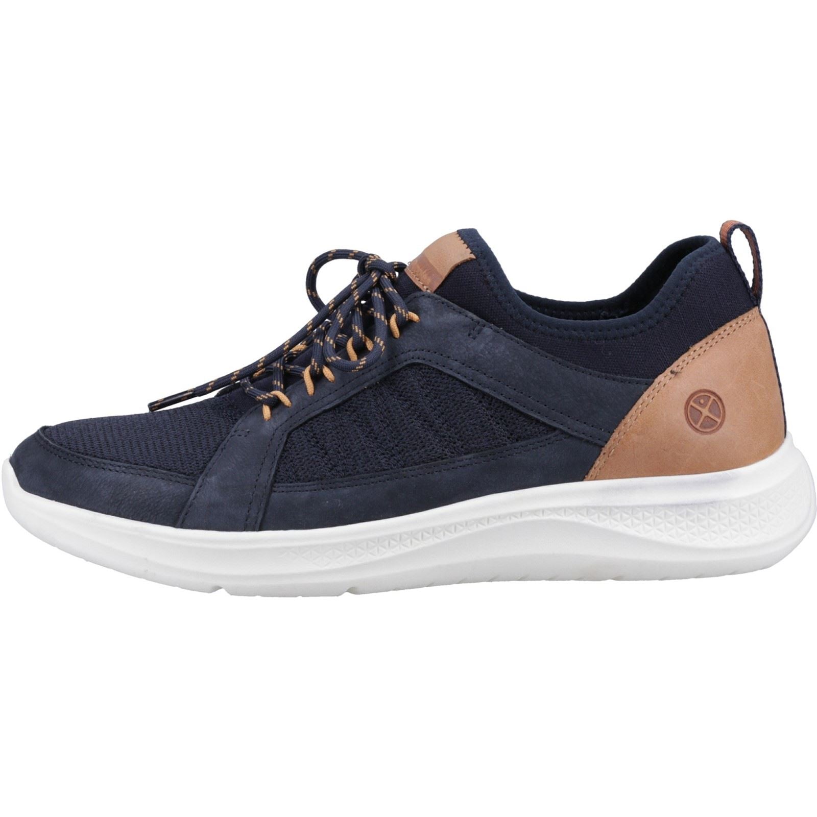 Hush Puppies Elevate Baskets En Tissu Pour Hommes De Couleur Marine